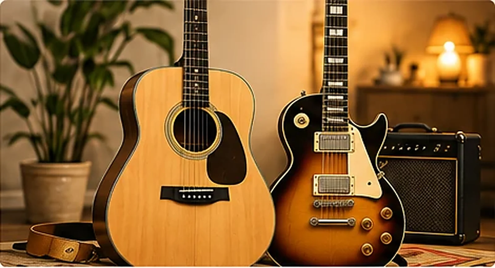 Illustration: Welche Gitarre für Anfänger? Der praktische Einstieg
